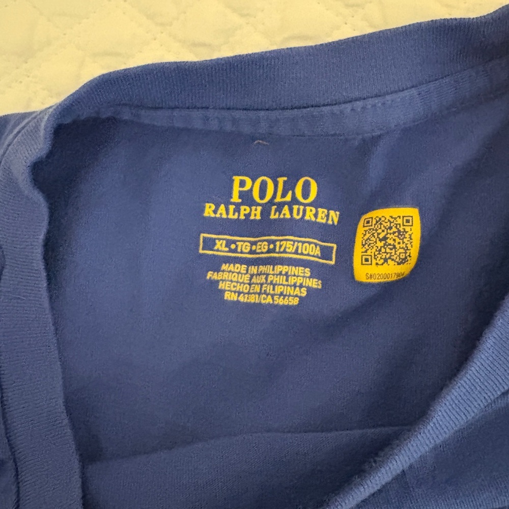 Polo by Ralph Lauren Blue Short Sleeve Tee - Picture 3 of 4